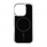 Прозрачный чехол с MagSafe ArmorStandart Clear Hybrid MagCase для Apple iPhone 16 Pro, Black