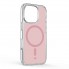 Чохол ArmorStandart Clear Hybrid MagCase для Apple iPhone 16 Pro Pink