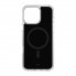 Прозрачный чехол MagSafe ArmorStandart Clear Hybrid MagCase для Apple iPhone 16 Pro Max, Black (чёрный)