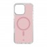 Прозорий чохол MagSafe ArmorStandart Clear Hybrid MagCase для Apple iPhone 16 Pro Max, Pink (рожевий)