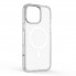 Прозрачный чехол MagSafe ArmorStandart Clear Hybrid MagCase для Apple iPhone 16 Pro Max, White (белый)