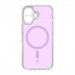 Чохол-накладка ArmorStandart Clear Hybrid MagCase для Apple iPhone 17, лавандовий