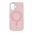 Чохол-накладка ArmorStandart Clear Hybrid MagCase для Apple iPhone 17, рожевий
