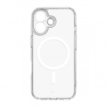 Чохол ArmorStandart Clear Hybrid MagCase для iPhone 17 прозорий з MagSafe, White (білий) Чохол ArmorStandart Clear Hybrid MagCase для iPhone 17 прозорий з MagSafe, White (білий)
