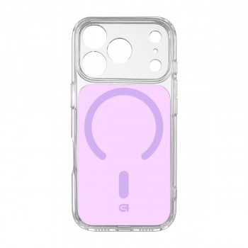 Прозорий чохол з MagSafe ArmorStandart Clear Hybrid MagCase для Apple iPhone 18 Pro / 17 Pro, Lavender Прозорий чохол з MagSafe ArmorStandart Clear Hybrid MagCase для Apple iPhone 18 Pro / 17 Pro, Lavender