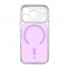 Прозорий чохол з MagSafe ArmorStandart Clear Hybrid MagCase для Apple iPhone 18 Pro / 17 Pro, Lavender