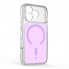 Прозорий чохол з MagSafe ArmorStandart Clear Hybrid MagCase для Apple iPhone 18 Pro / 17 Pro, Lavender