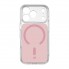 Прозорий чохол з MagSafe ArmorStandart Clear Hybrid MagCase для Apple iPhone 18 Pro / 17 Pro, Pink