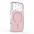 Прозорий чохол з MagSafe ArmorStandart Clear Hybrid MagCase для Apple iPhone 18 Pro / 17 Pro, Pink