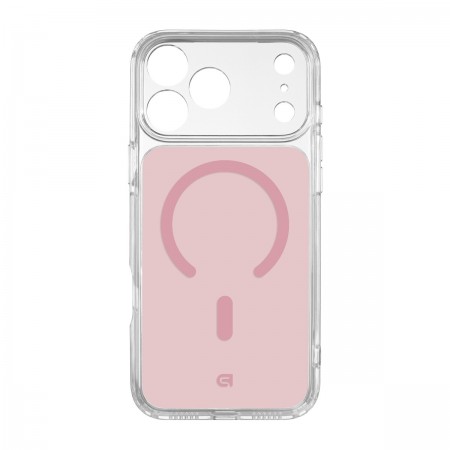 Чехол ArmorStandart Clear Hybrid MagCase для Apple iPhone 18 Pro Max / 17 Pro Max Pink