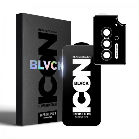 Защитное стекло ArmorStandart Supreme Plus Black Icon для Samsung S26