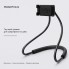 Гнучкий тримач для смартфона на шию MadeInFuture T12, чорний