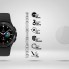 Гидрогелевая пленка для смарт-часов Samsung Galaxy Watch 4 Classic 42mm ArmorStandart Matte, матовая, 6 шт.