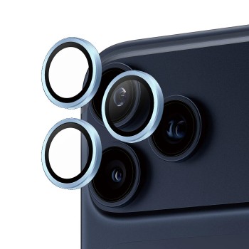 Захисне скло для камери iPhone 18 Pro/18 Pro Max ArmorStandart AR, 3D, з рамкою, темно-блакитний Захисне скло для камери iPhone 18 Pro/18 Pro Max ArmorStandart AR, 3D, з рамкою, темно-блакитний