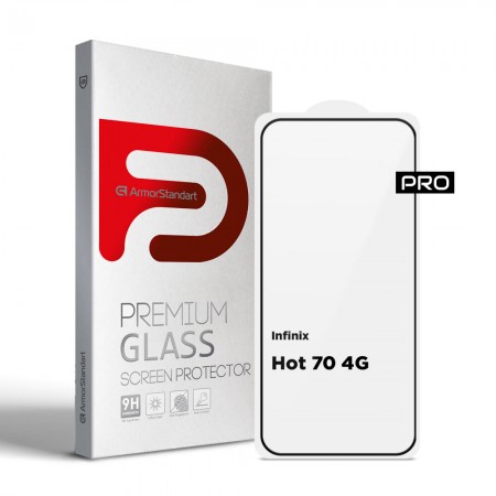 Захисне скло ArmorStandart Pro для Infinix Hot 70 4G, 6.78