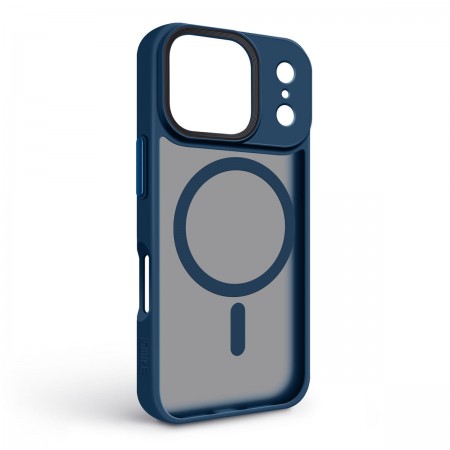 Чохол з MagSafe ArmorStandart Uniq MagCase для Apple iPhone 18 Pro / 17 Pro, Dark Blue