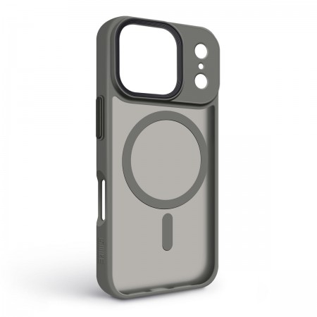 Чехол с MagSafe ArmorStandart Uniq MagCase для Apple iPhone 18 Pro / 17 Pro, Titanium Grey