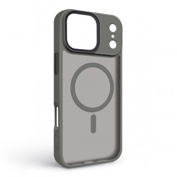 Чехол-накладка с MagSafe ArmorStandart Uniq MagCase для Apple iPhone 18 Pro Max / 17 Pro Max, Titanium Grey
