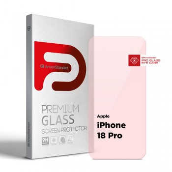 Защитное стекло ArmorStandart Pro Eye Care для Apple iPhone 18 Pro, блокировка синего света, без рамки