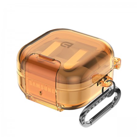 Чехол для кейса Samsung Galaxy Buds 4 / 4 Pro ArmorStandart AirLock Case TPU Orange
