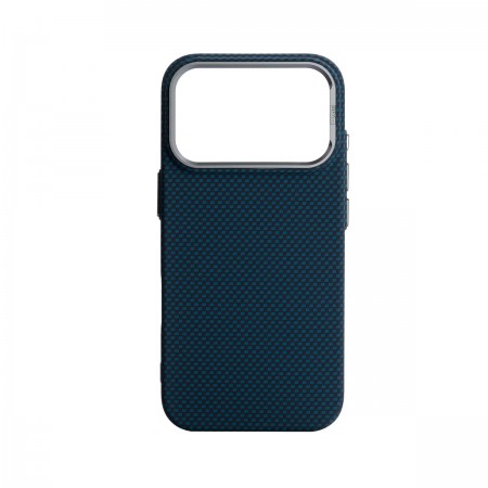 Чохол з MagSafe ArmorStandart LikeCarbon2 MagCase для Apple iPhone 18 Pro / 17 Pro, Kevlar Dark Blue