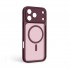 Чохол ArmorStandart Lush MagCase для Apple iPhone 18 Pro Max Dark Cherry