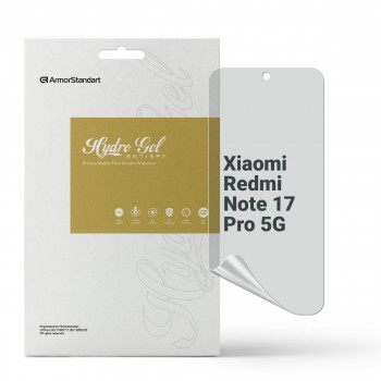 Гидрогелевая пленка ArmorStandart антишпион для Xiaomi Redmi Note 17 Pro 5G, диагональ 6.83 Гидрогелевая пленка ArmorStandart антишпион для Xiaomi Redmi Note 17 Pro 5G, диагональ 6.83