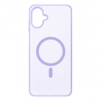 Чохол MagSafe ArmorStandart Mystiq MagCase для Samsung A08 4G / A07 4G, лавандовий