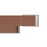 Шкіряний ремінець ArmorStandart Leather Loop для Whoop 5.0, каштановий зі сріблястими елементами