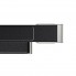 Кожаный ремешок ArmorStandart Leather Loop для Whoop MG, чёрный с серебристой фурнитурой