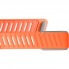 Ремешок ArmorStandart Silicone Tech для Whoop MG, силикон, оранжевый с серебристым