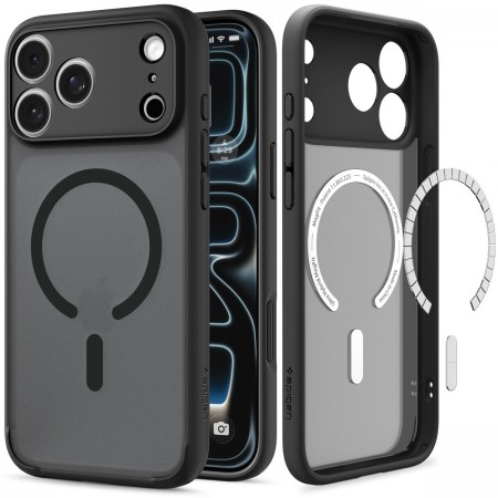 Гибридный чехол Spigen Ultra Hybrid MagSafe для iPhone 18 Pro Max/17 Pro Max, Frost Black