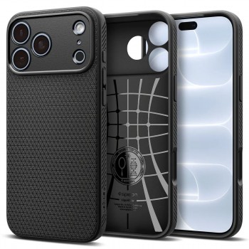 Чохол TPU Spigen Liquid Air для iPhone 18 Pro/17 Pro, Matte Black