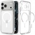 Прозорий гібридний чохол MagSafe Spigen Ultra Hybrid MagSafe для iPhone 18 Pro/17 Pro, Clear White