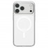 Прозорий гібридний чохол MagSafe Spigen Ultra Hybrid MagSafe для iPhone 18 Pro/17 Pro, Clear White
