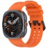 Силіконовий ремінець ArmorStandart для Samsung Galaxy Watch Ultra 2 / Ultra Orange