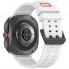 Ремінець ArmorStandart для Samsung Galaxy Watch Ultra 2 / Ultra силіконовий, білий