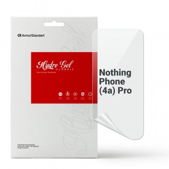 Гідрогелева плівка ArmorStandart для Nothing Phone (4a) Pro, діагональ 6.83 Гідрогелева плівка ArmorStandart для Nothing Phone (4a) Pro, діагональ 6.83