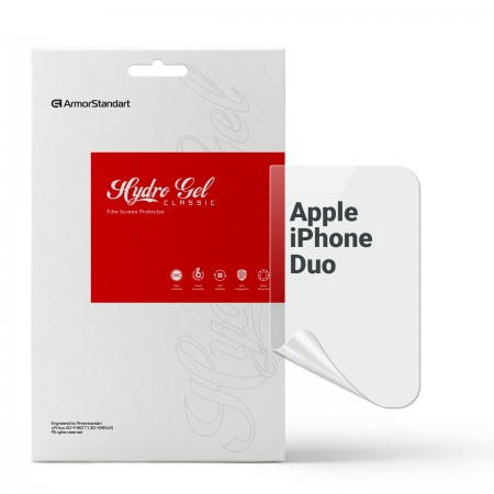 Гідрогелева плівка ArmorStandart для Apple iPhone Duo, діагональ 5.4