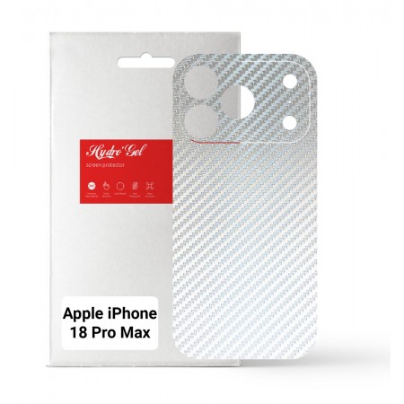 Гідрогелева плівка ArmorStandart для Apple iPhone 18 Pro Max Carbone Silver