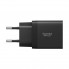 Сетевое зарядное устройство Spigen Essential EE472EU, 47 Вт, 2 порта USB-C, GaN, Power Delivery, чёрное