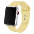 Ремінець для Apple Watch Sport Band 42/44/45/49 мм силіконовий жовтий