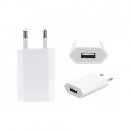 Мережевий зарядний пристрій Foxconn 5W 1USB компактний білий