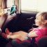 Раздвижной автодержатель для смартфона Baseus SUHZ-01 на подголовник сиденья, черный