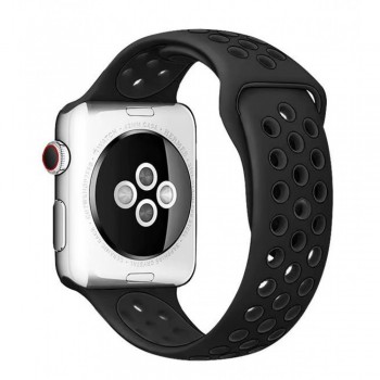 Ремешок для Apple Watch Nike Sport, 38 мм/40 мм/41 мм, Carbon & Black