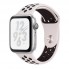 Ремінець Sport для Apple Watch Nike, 42/44/45/49 мм, білий та чорний
