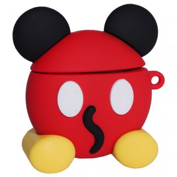 Захисний чохол для AirPods Disney Emoji Series Mikky, силіконовий, милий дизайн
