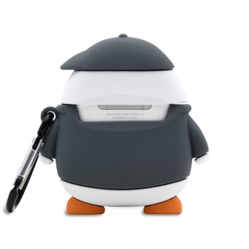 Захисний чохол для AirPods Rich Duck Emoji Series, силіконовий, милий дизайн