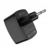 Мережевий зарядний пристрій Hoco C70A QC3.0 18W з кабелем USB-C 1м чорний