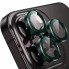 Защитное стекло для камеры Camera Glass Color для iPhone 11 Pro, зеленое, высокая прочность, легкая установка, антибликовое покрытие